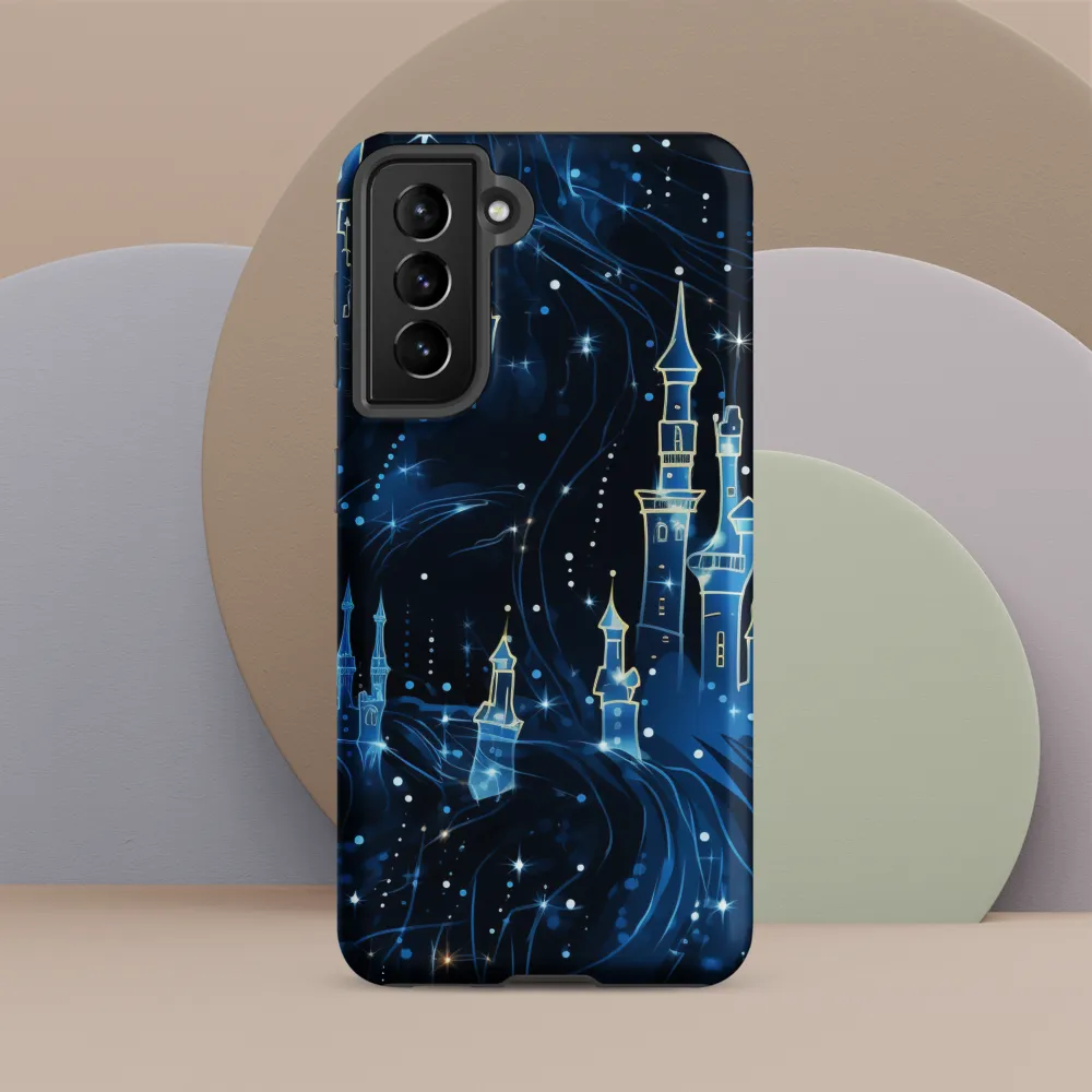 Dreamy Castles in a Starry Sky | Phone Case |  S21 | Tough Case | Matte