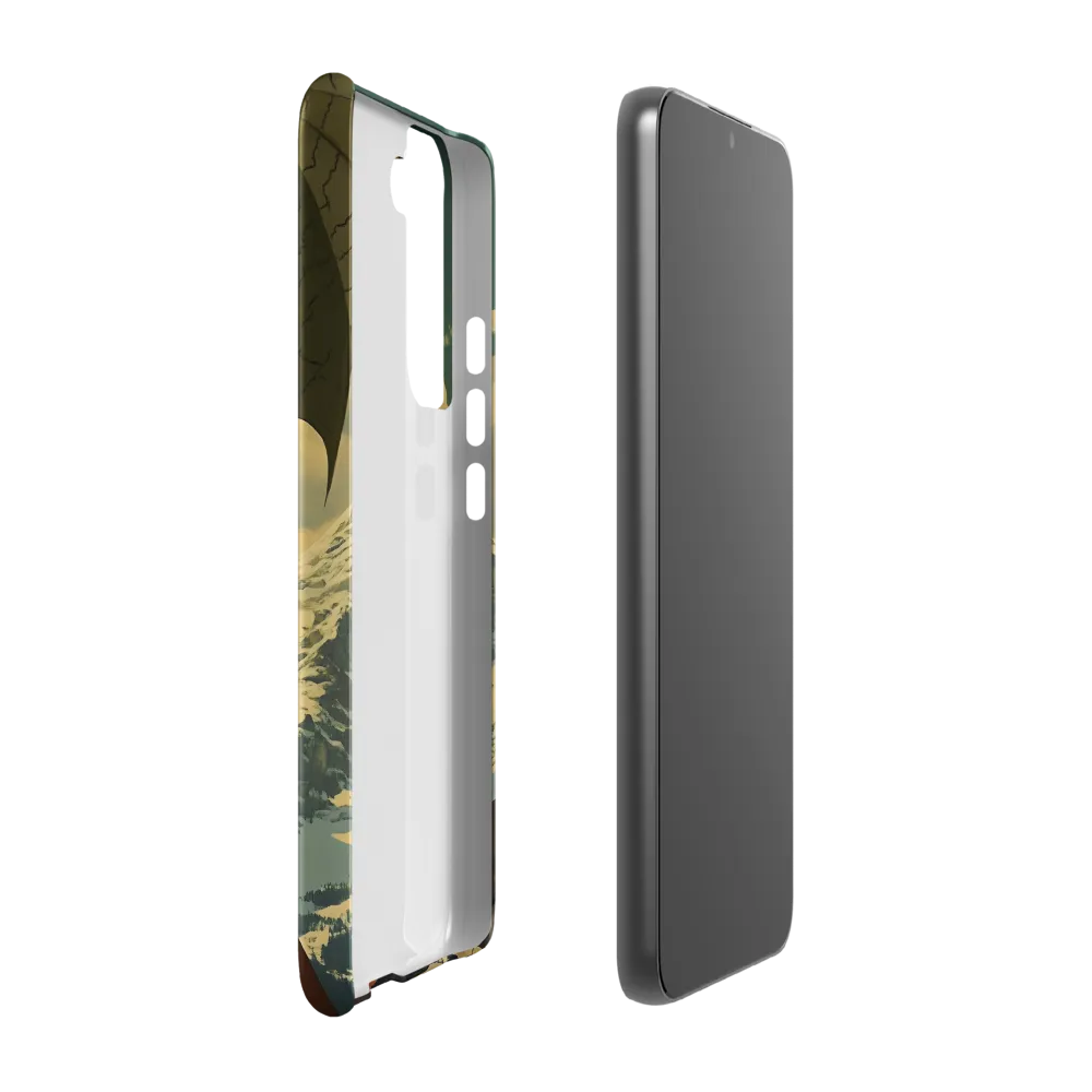 Mystic Harmony: The Dragon Keeper | Phone Case |  S22 Plus | Snap Case | Matte