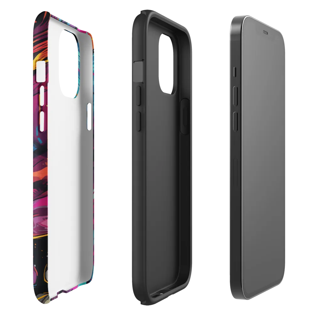 Vivid Majesty: The Modern Lion | Phone Case |  12 Pro Max | Tough Case | Glossy