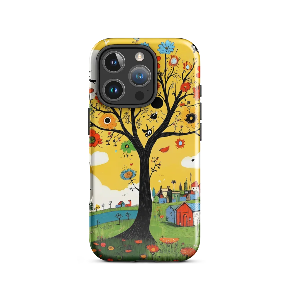 Whimsical Blooms of Life | Phone Case |  16 Pro | Tough Case | Glossy