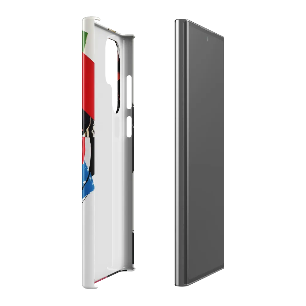 Fragmented Visage | Phone Case |  S22 Ultra | Snap Case | Glossy