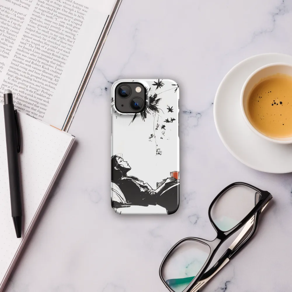 Contemplative Serenity | Phone Case |  13 Mini | Snap Case | Glossy