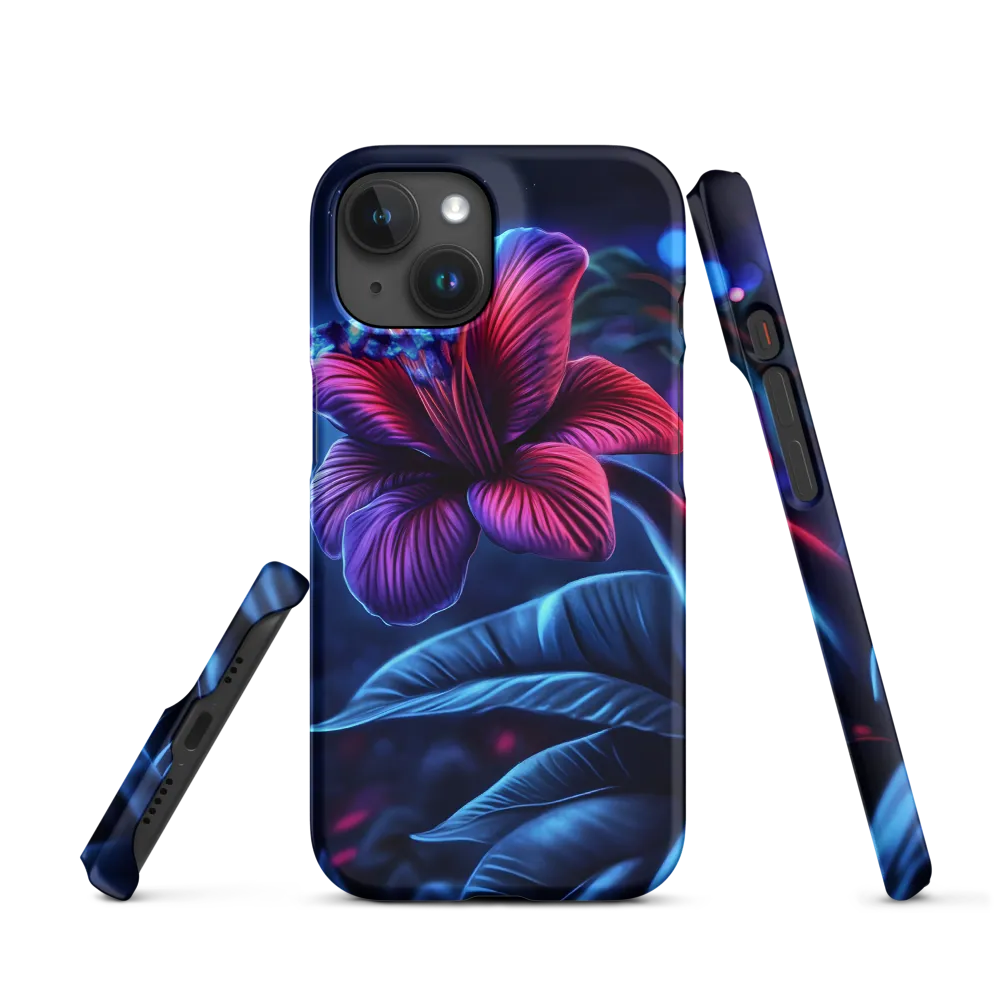 Illuminated Serenity: The Surreal Blossom