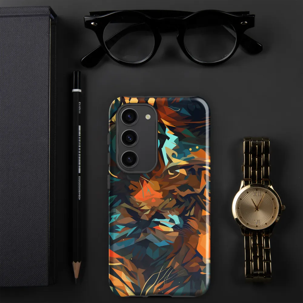 Wild Symphony: Abstract Tigers