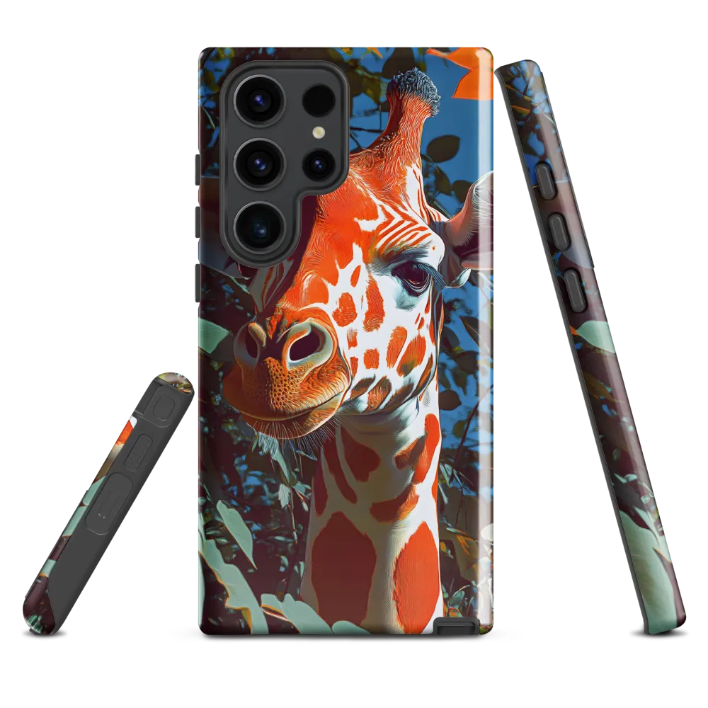 Giraffe in the Lush Canopy