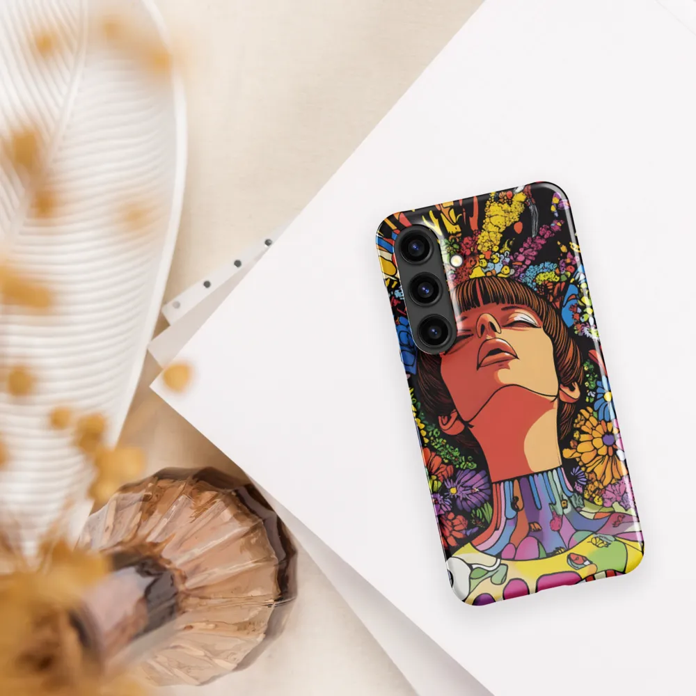 Vibrant Ecstasy: A Psychedelic Portrait