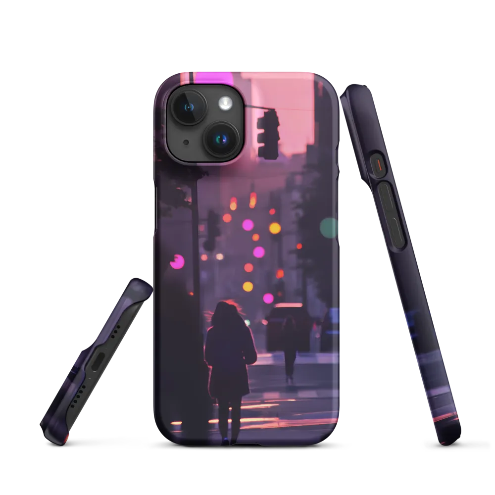 City Silhouettes at Dusk | Phone Case |  15 | Snap Case | Matte