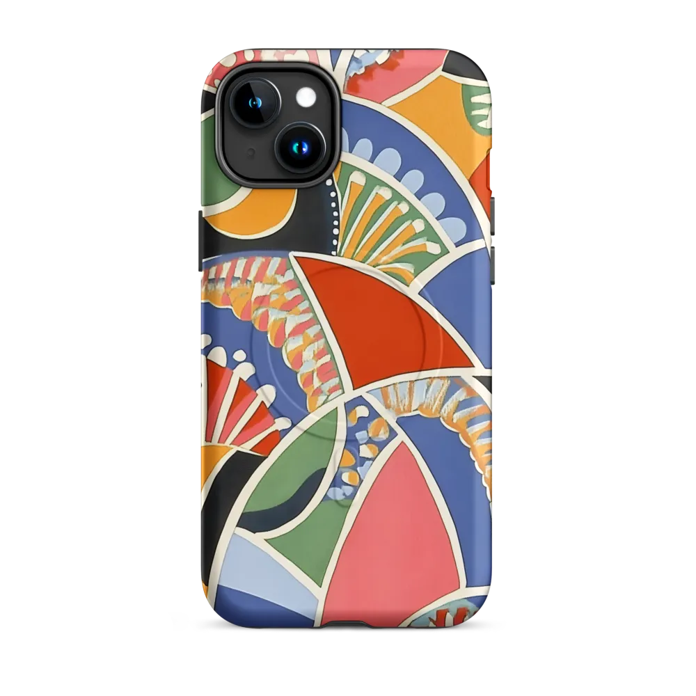 Kaleidoscope of Colors | Phone Case |  15 Plus | MagSafe® Tough Case | Matte