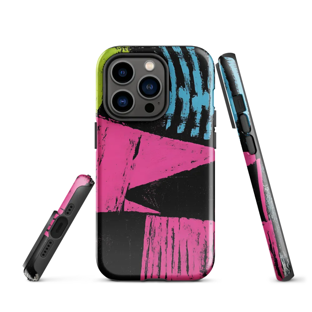Dynamic Geometry | Phone Case |  14 Pro | Tough Case | Glossy