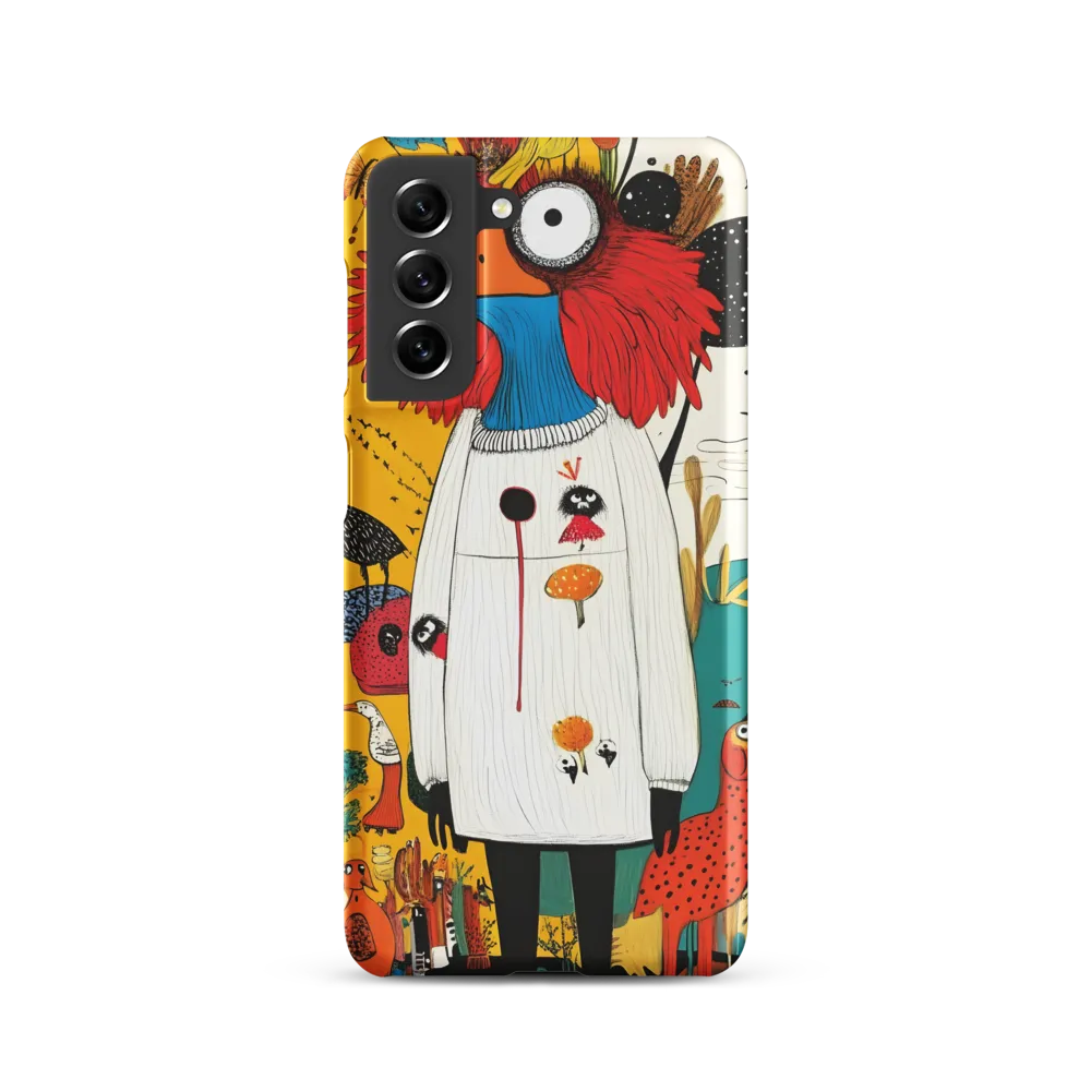 Whimsical Bird's Embrace