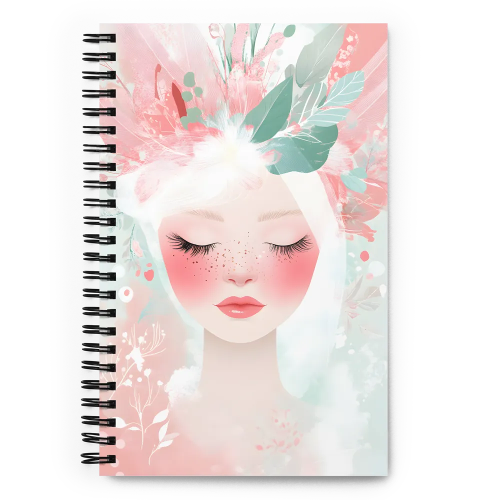 Whispers of Flora | Spiral Notebook