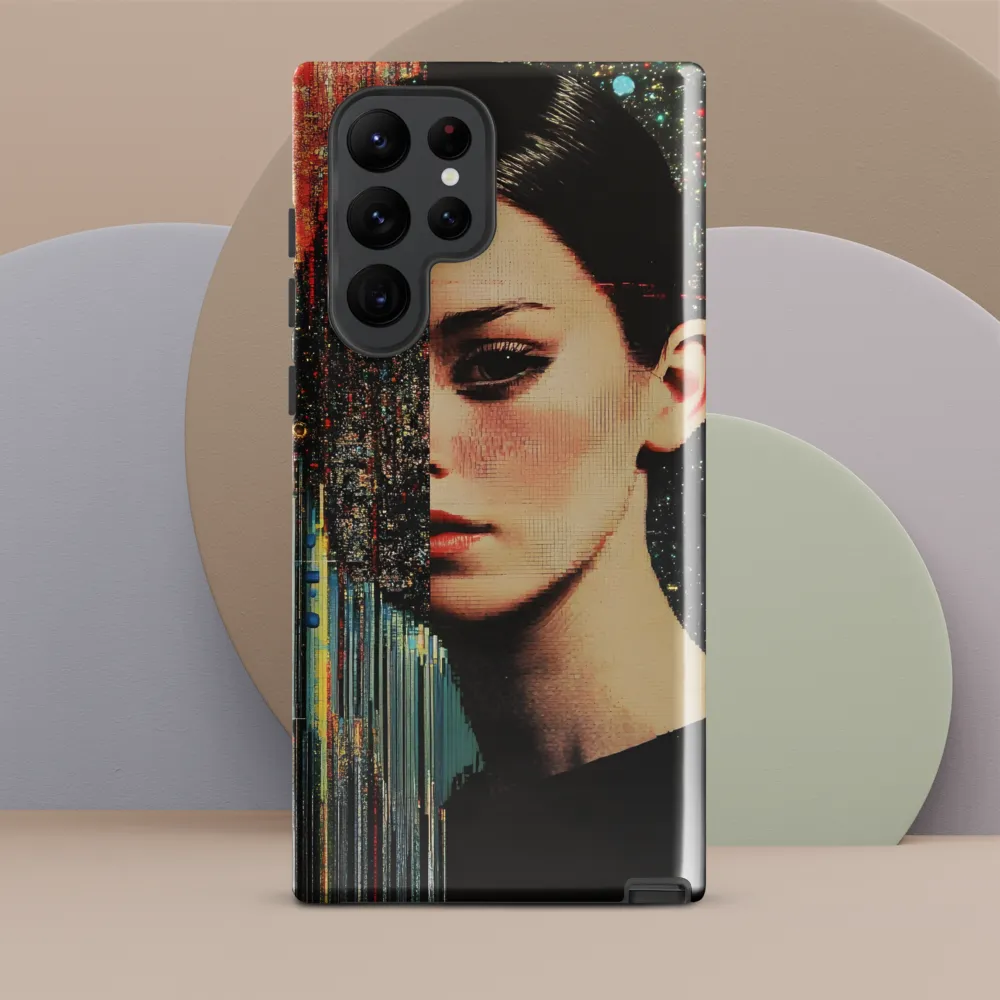 Half-Light: Glitched Portrait