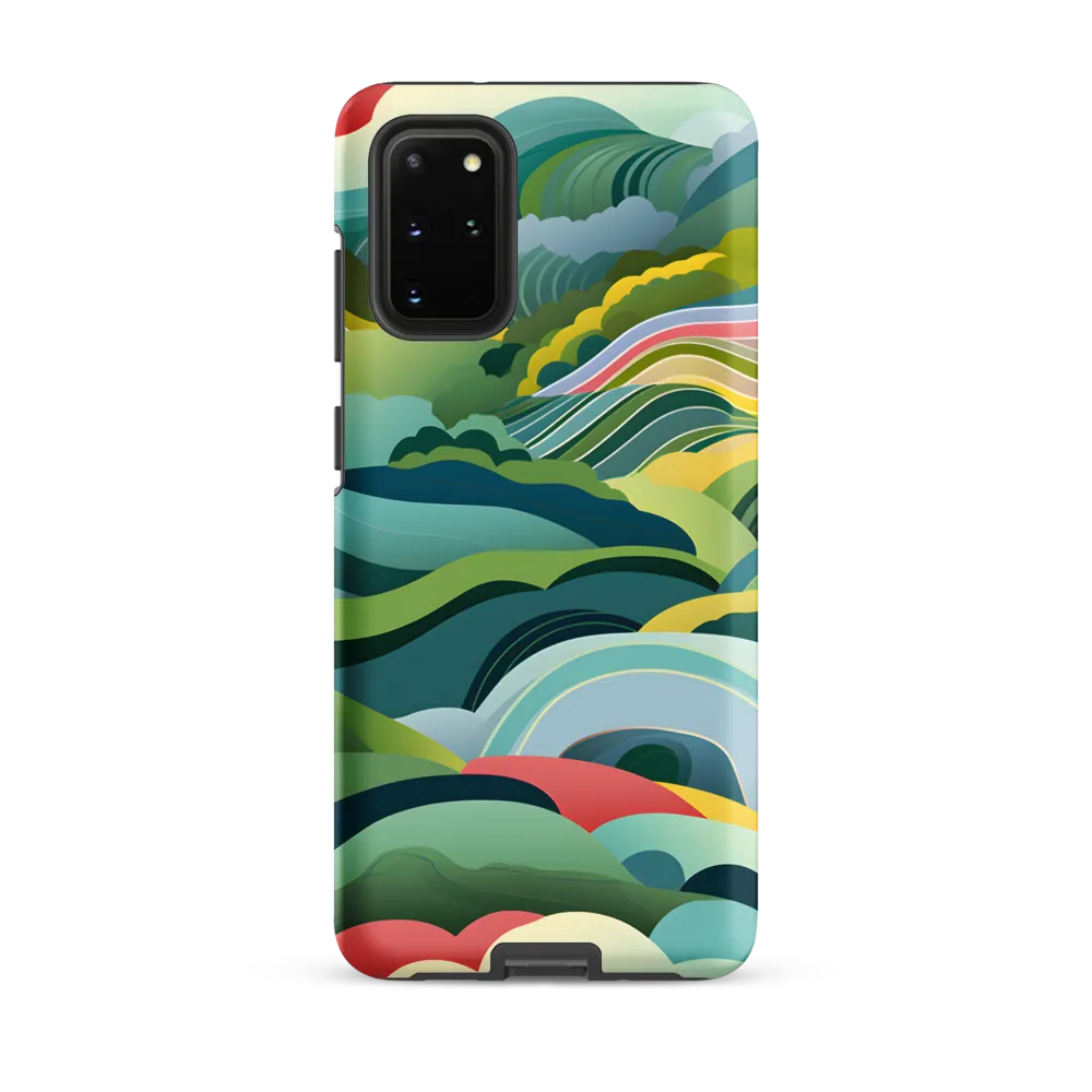 Waves of Serenity | Phone Case |  S20 Plus | Tough Case | Matte