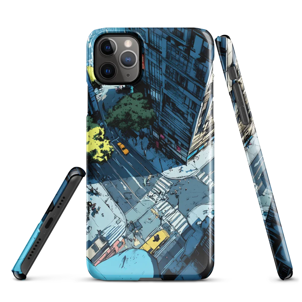 Urban Pulse: A Bird's Eye View | Phone Case |  11 Pro Max | Snap Case | Glossy