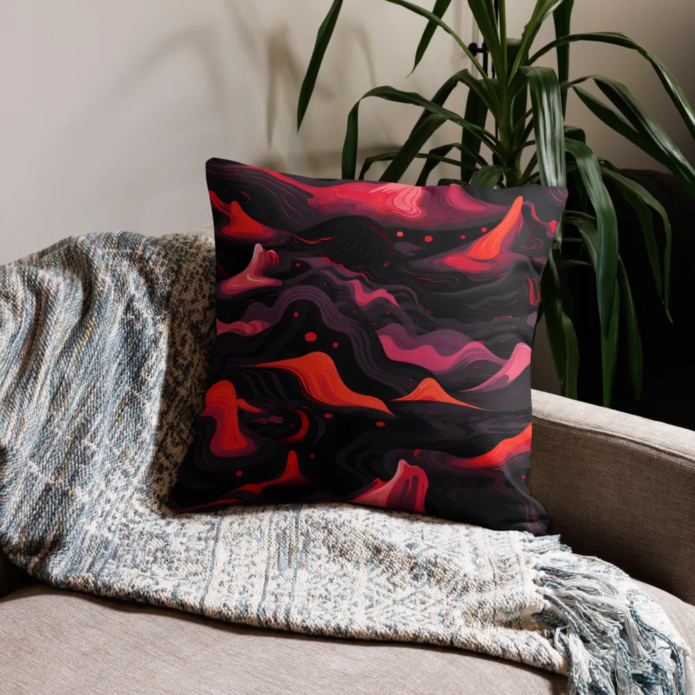 Whispers of Crimson Peaks | Pillow & Pillow Case | Multiple Sizes