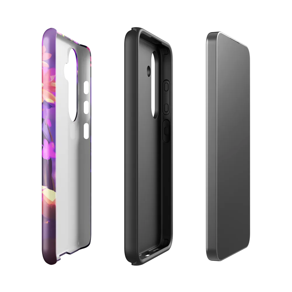 Whispers of Blossoms | Phone Case |  S24 | Tough Case | Glossy