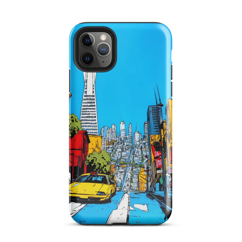 Urban Vibes: A City Unfolding | Phone Case |  11 Pro Max | Tough Case | Glossy