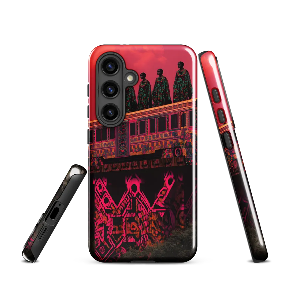 Elevated Dreams: A Surreal Journey | Phone Case |  S24 | Tough Case | Glossy
