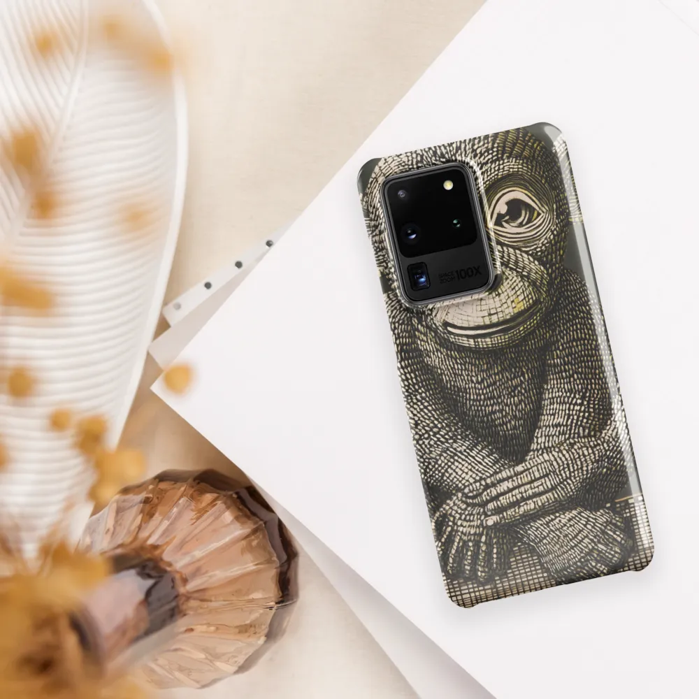 Intricate Primate Portrait