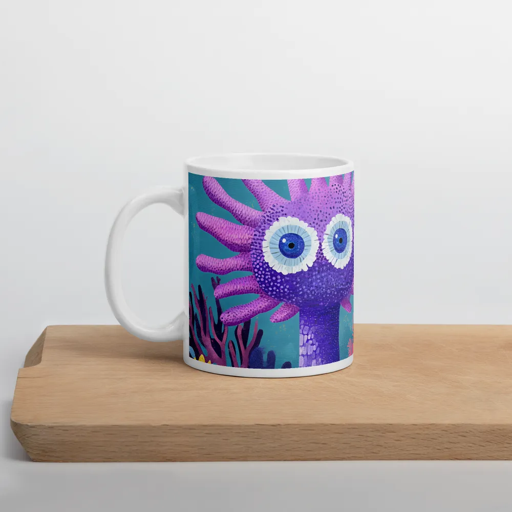 Whimsical Depths | Mug with White inside | 11 oz