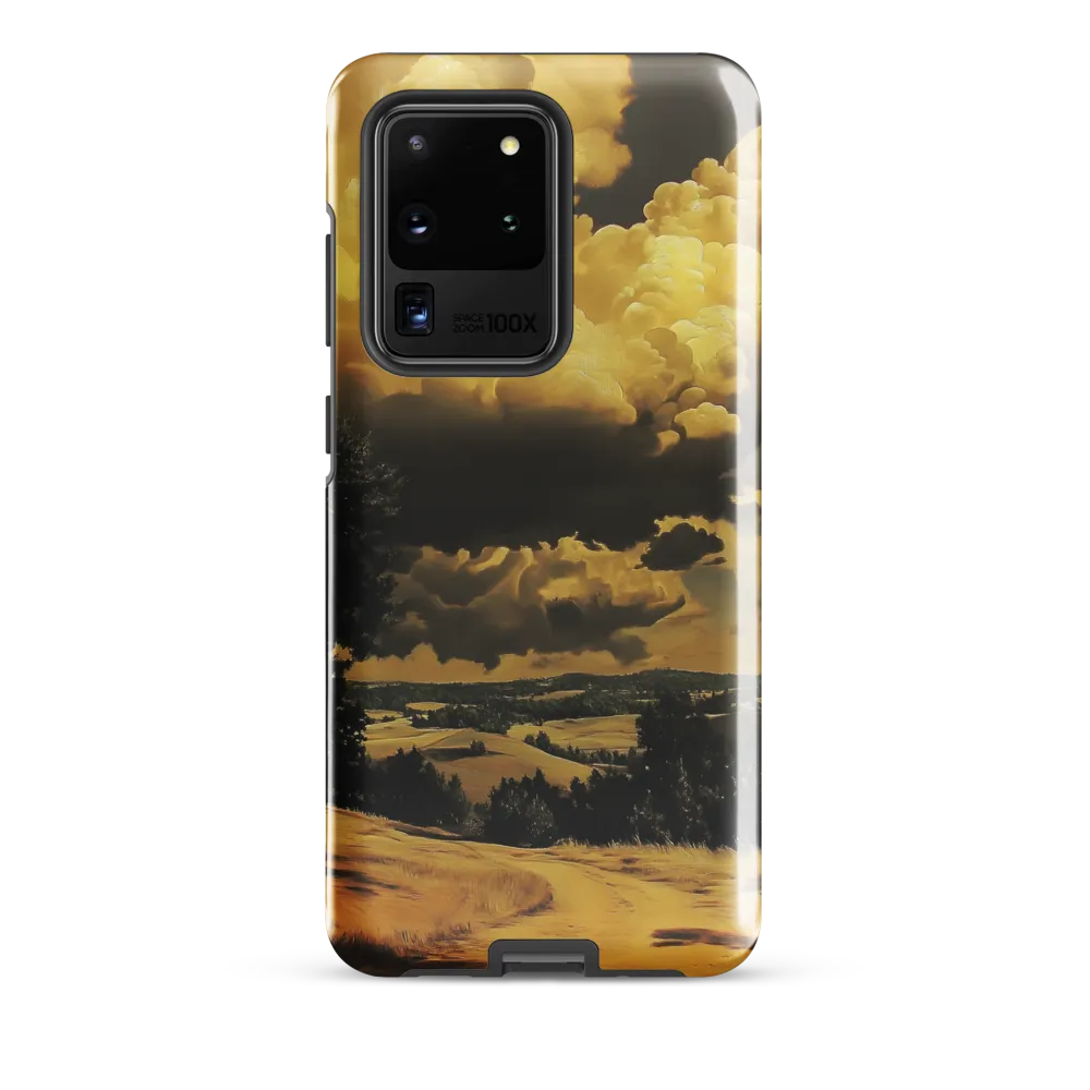 Golden Serenity in the Landscape
