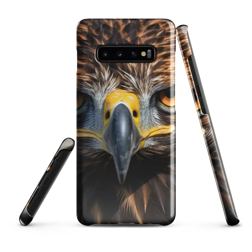 The Intensity of the Eagle | Phone Case |  S10 Plus | Snap Case | Glossy