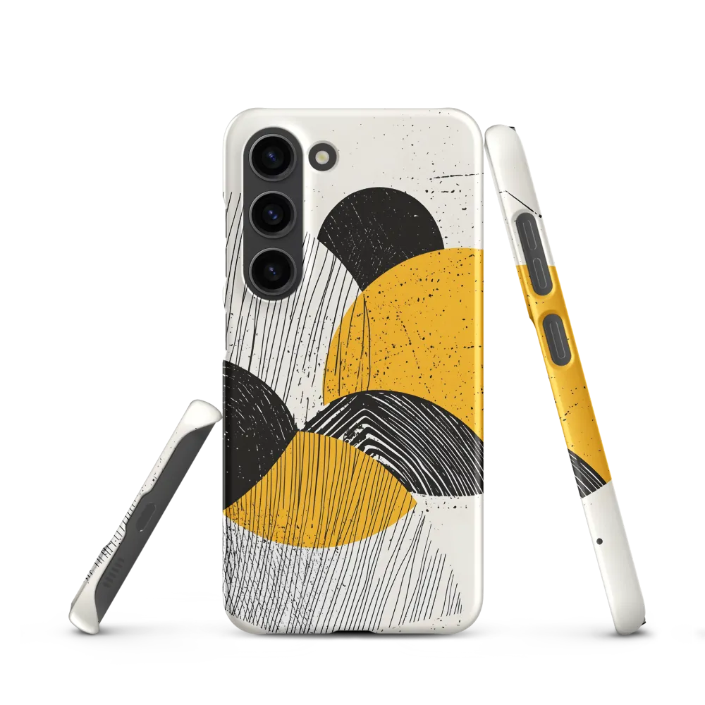 Dynamic Harmony in Black and Yellow