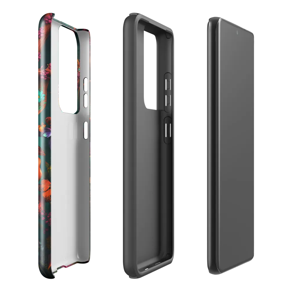Whimsical Blossoms of the Enchanted Forest | Phone Case |  S21 Ultra | Tough Case | Glossy