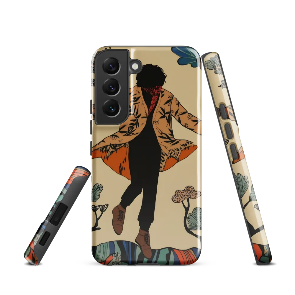 In Full Bloom: Embracing Nature's Whimsy | Phone Case |  S22 | Tough Case | Glossy