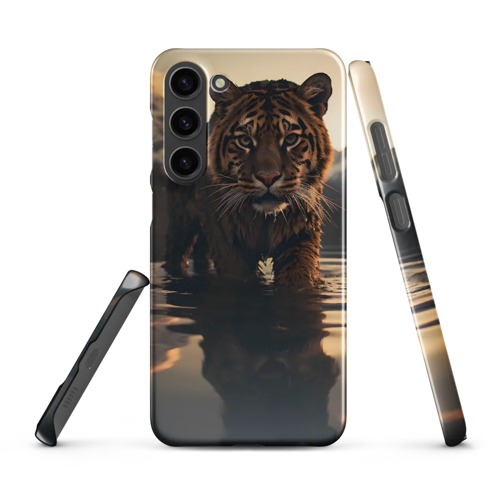 Majestic Reflection: The Tiger's Domain