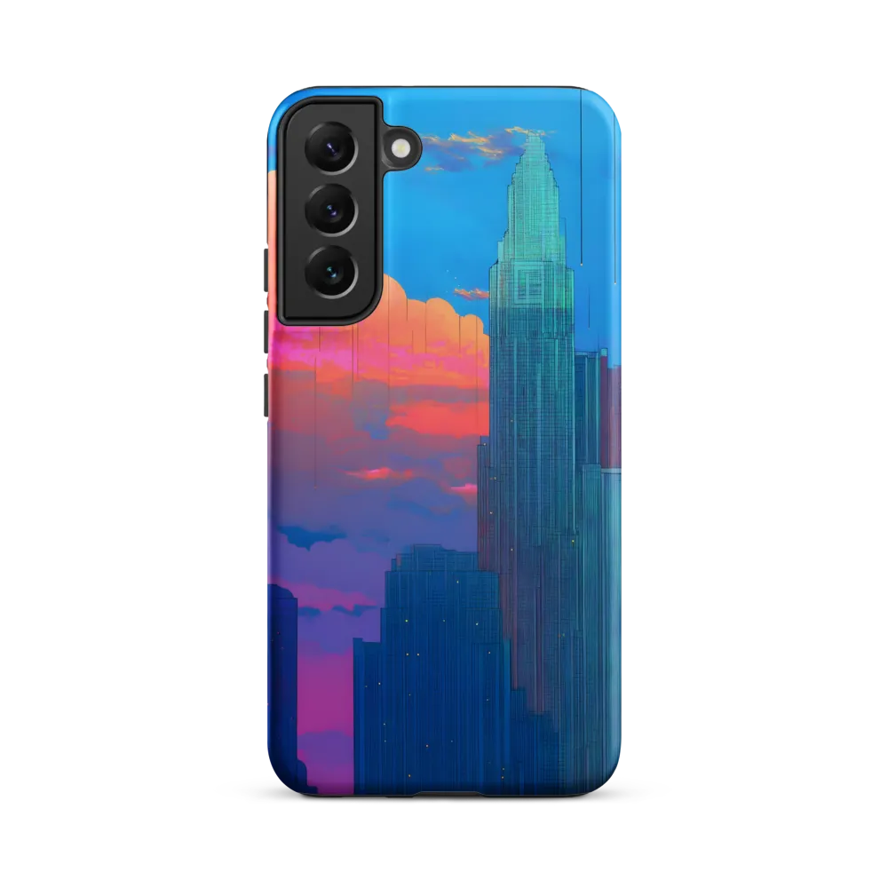 Twilight Reflections: A Digital Cityscape