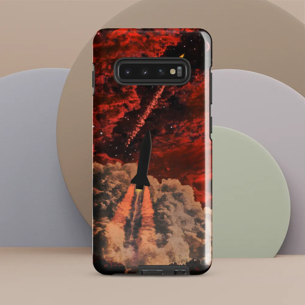 Ascent into the Cosmos | Phone Case |  S10 Plus | Tough Case | Glossy