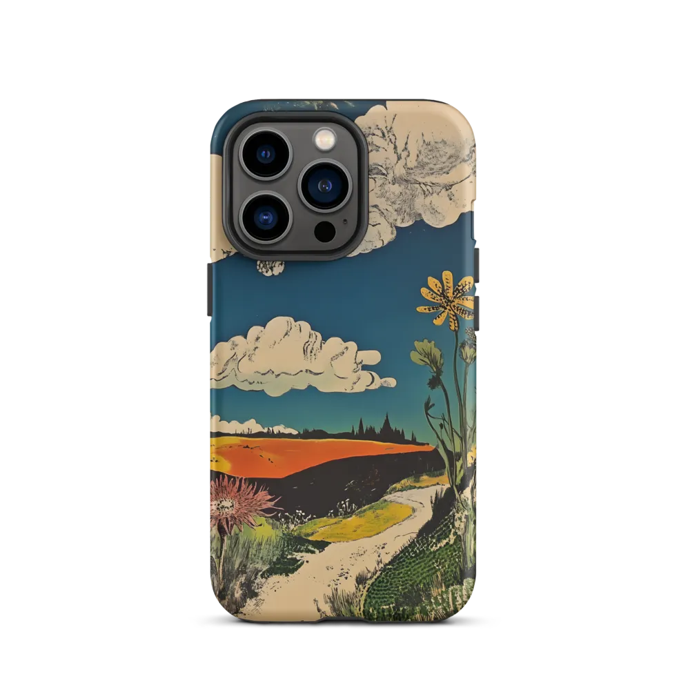 Surreal Blooming Landscape