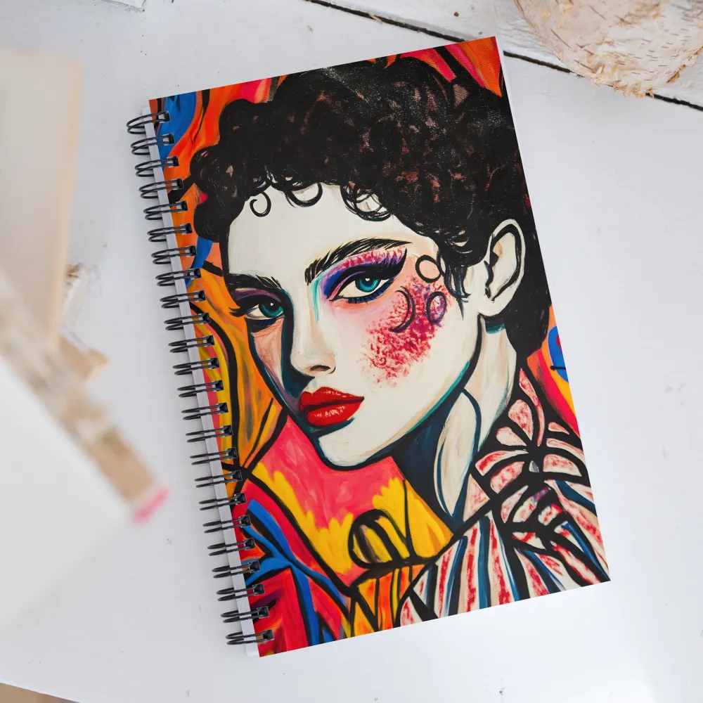 Eloquent Gaze | Spiral Notebook