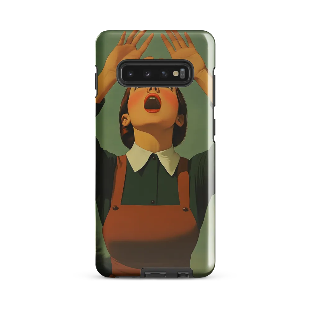 The Cry of Despair | Phone Case |  S10 Plus | Tough Case | Glossy