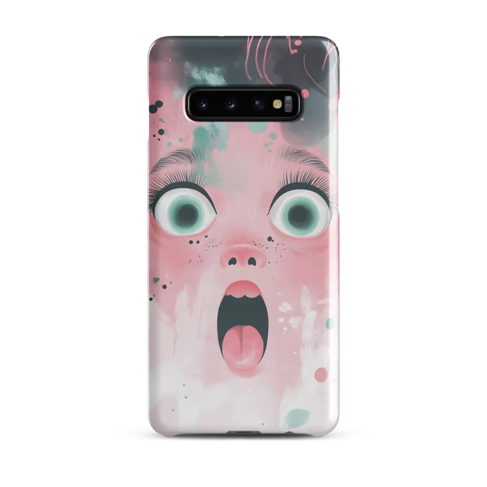 Expression of Surprise | Phone Case |  S10 Plus | Snap Case | Glossy