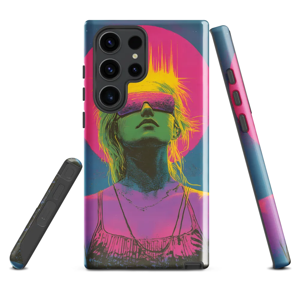 Neon Dreams: Portrait of a Modern Muse