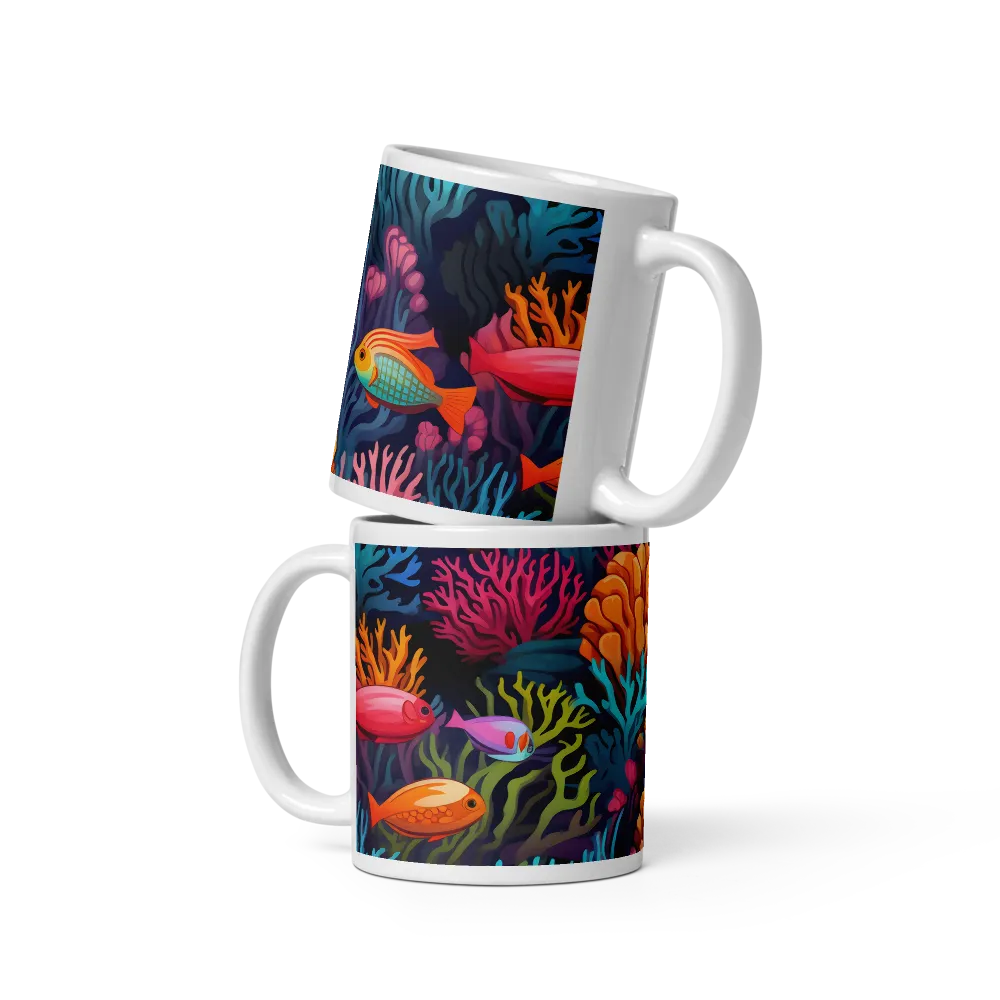 Underwater Harmony: A Coral Reef Wonderland | Mugs | Multiple Sizes & Colors