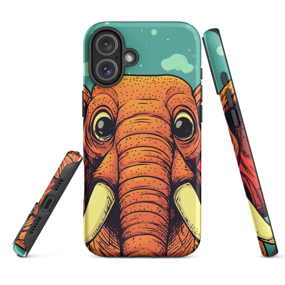 Whimsical Majesty: The Playful Elephant