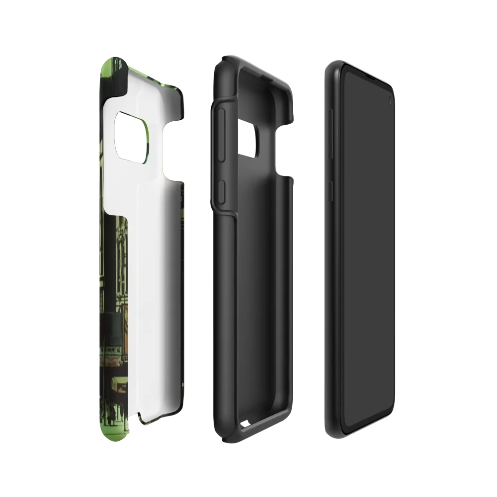Nostalgic Futurism in Urban Splendor | Phone Case |  S10e | Tough Case | Matte