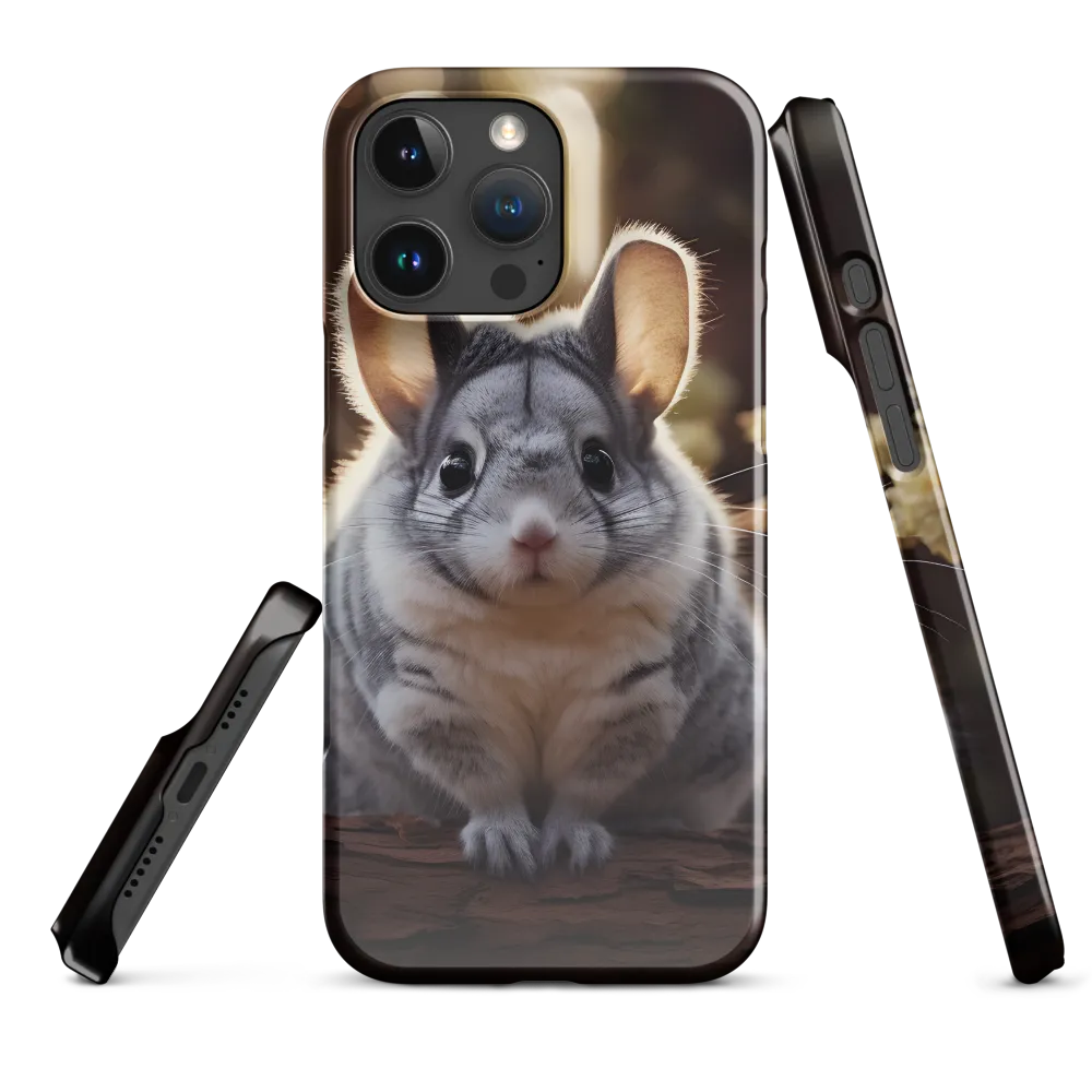 Curious Chinchilla in the Forest