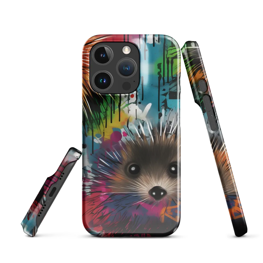Whimsical Hedgehogs in a Kaleidoscopic Wonderland