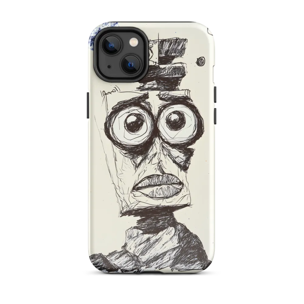 Abstract Surrealist Figure in Cubism