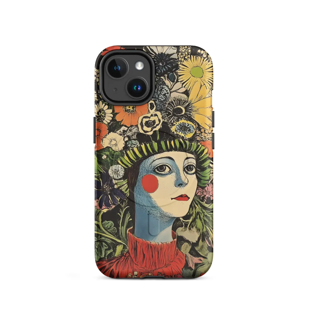 Floral Whimsy: A Portrait of Nature's Embrace