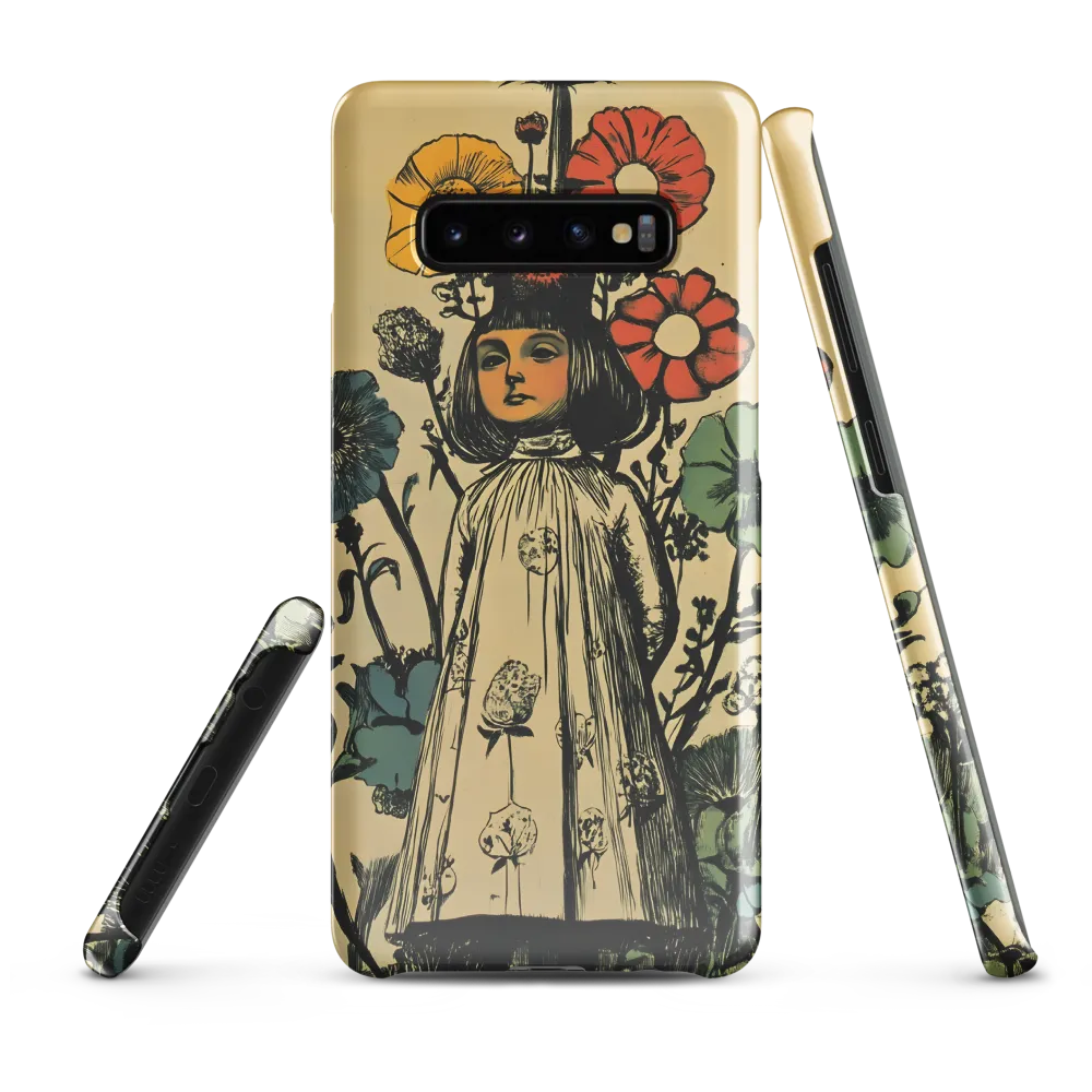 Whimsical Blooming Innocence | Phone Case |  S10 Plus | Snap Case | Glossy