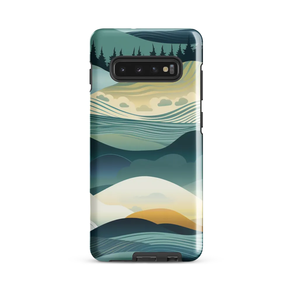 Harmonic Landscapes | Phone Case |  S10 Plus | Tough Case | Glossy