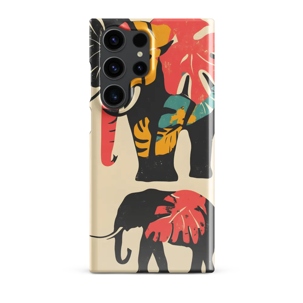 Tropical Elegance: The Elephant's Dance