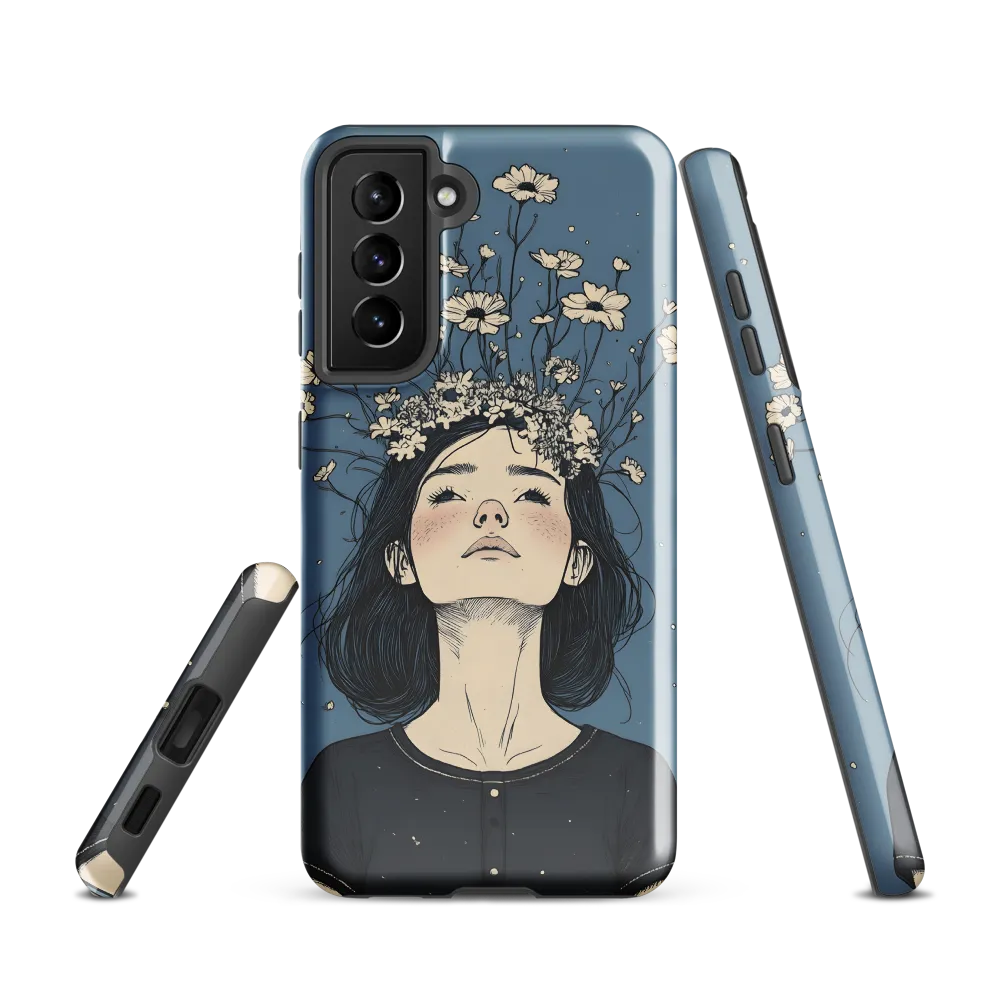 Floral Serenity: A Portrait of Tranquility