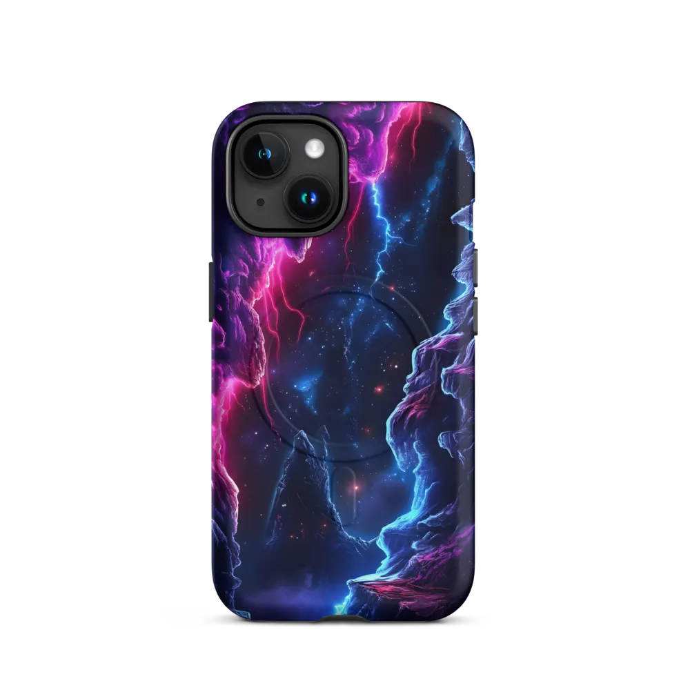 Neon Rift Between Stars