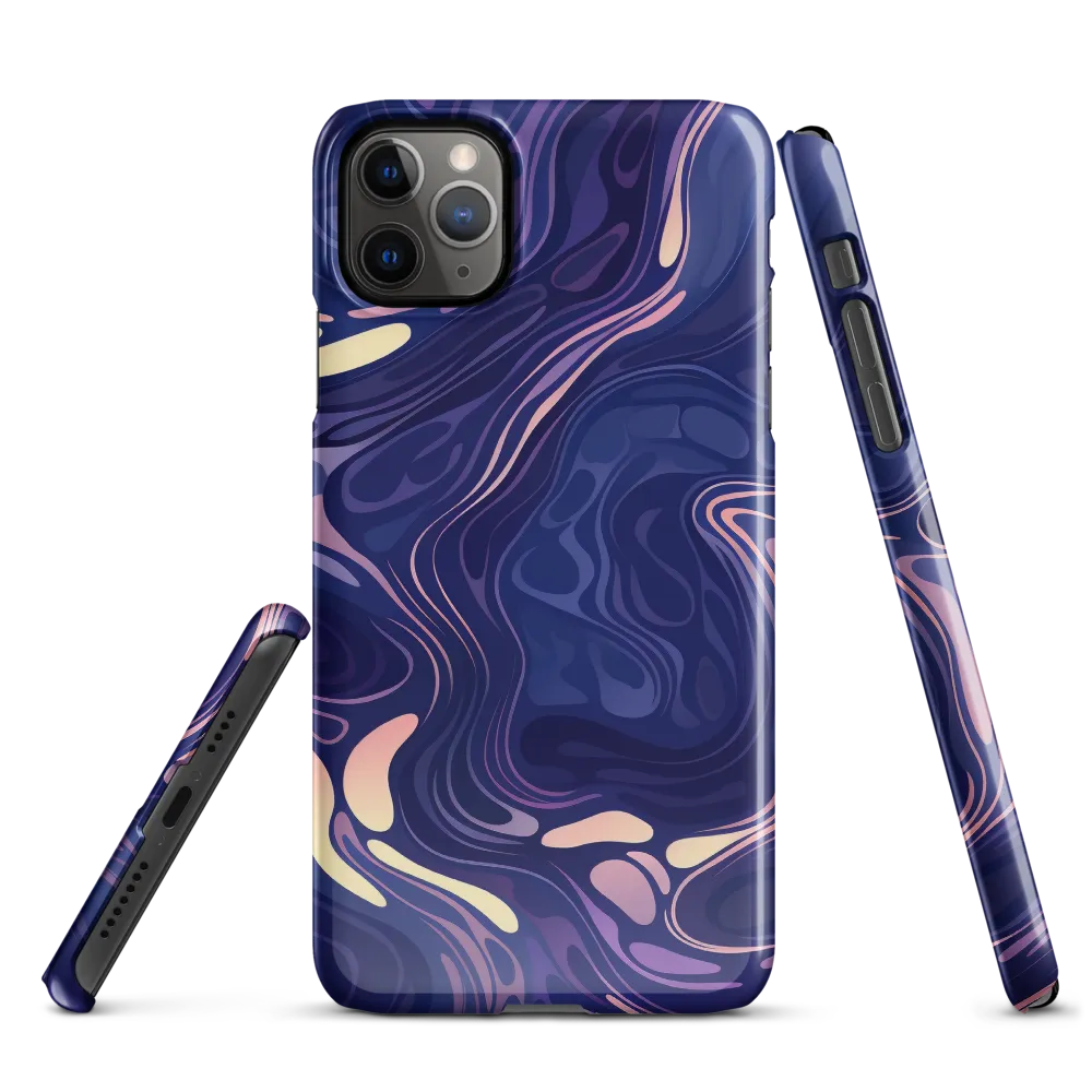 Serene Waves of Color | Phone Case |  11 Pro Max | Snap Case | Glossy